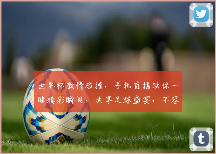 世界杯激情碰撞，手机直播助你一睹精彩瞬间，共享足球盛宴，不容错过